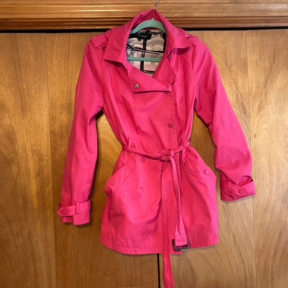 Pink Rain Coat